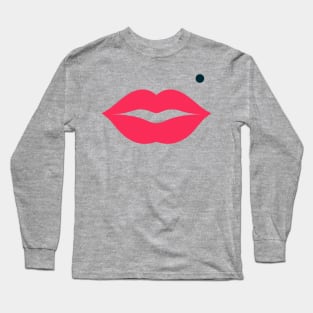 MM, lips Long Sleeve T-Shirt